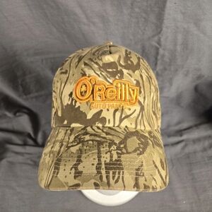 O'Reilly Auto Parts Camo Adjustable Hat Cap Hunt Fish Car Truck Dad Men Women